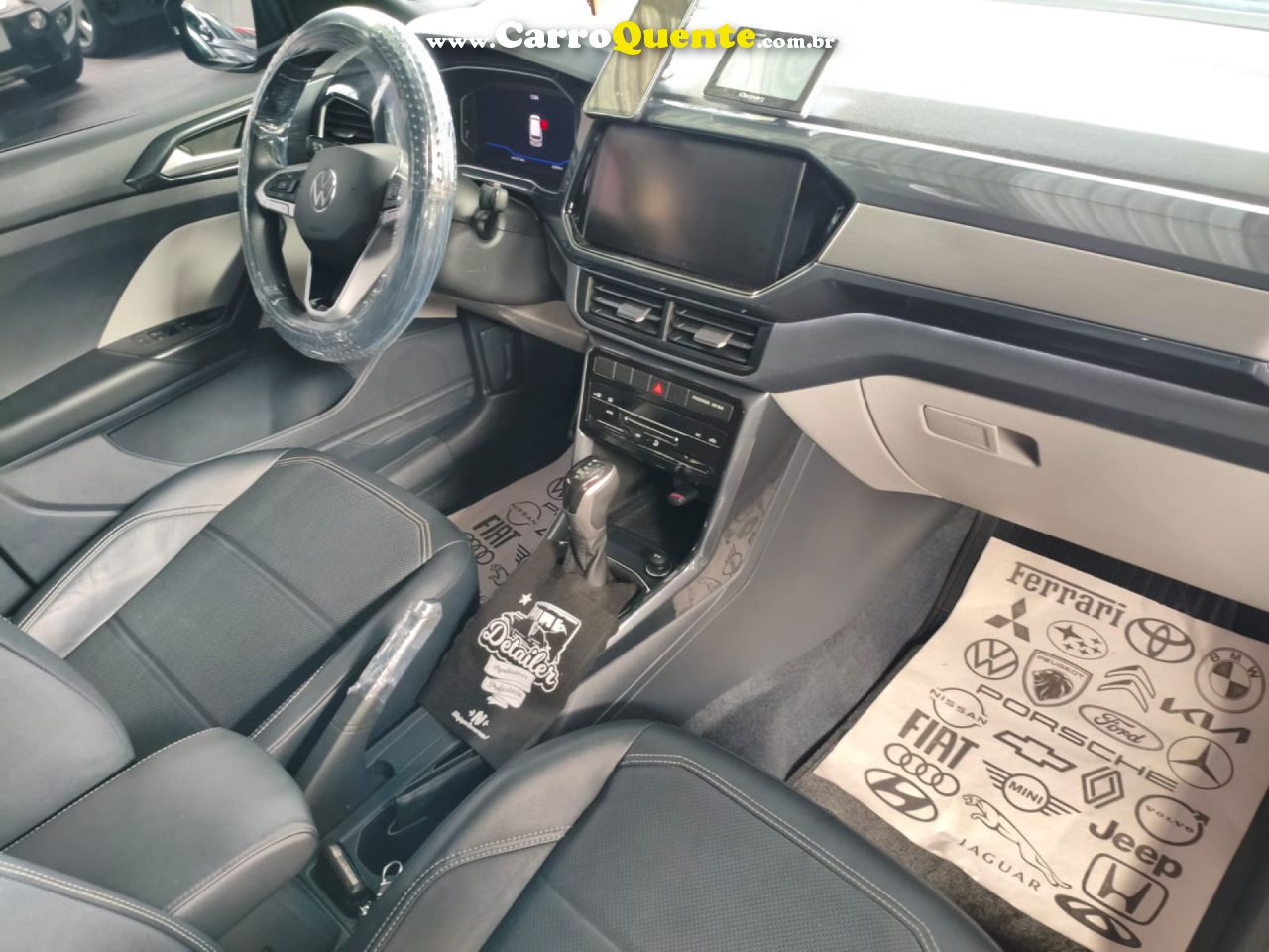 VOLKSWAGEN   T-CROSS HIG. 250 TSI 1.4 FLEX 16V 5P AUT   CINZA 2022 1.4 FLEX - Loja