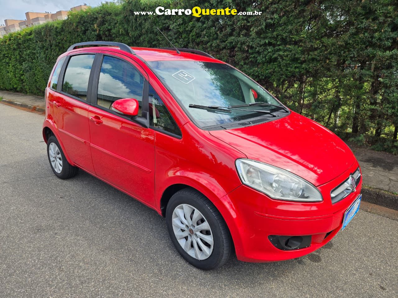 FIAT   IDEA ATTRACTIVE 1.4 FIRE FLEX 8V 5P   VERMELHO 2014 1.4 FLEX - Loja