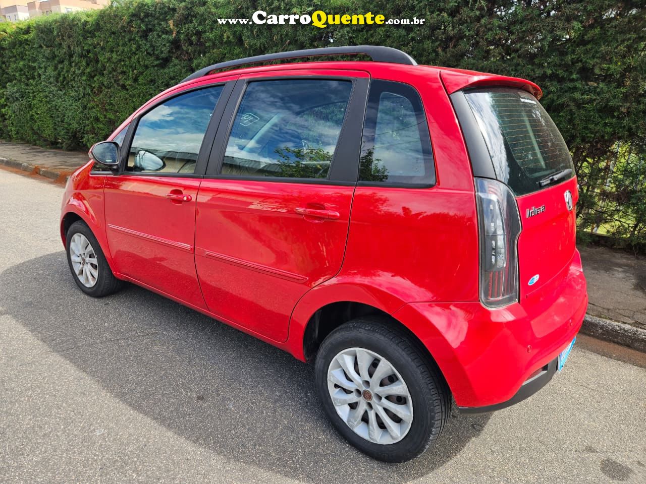 FIAT   IDEA ATTRACTIVE 1.4 FIRE FLEX 8V 5P   VERMELHO 2014 1.4 FLEX - Loja