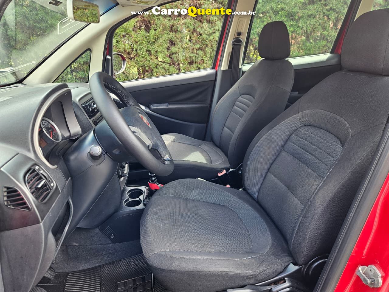 FIAT   IDEA ATTRACTIVE 1.4 FIRE FLEX 8V 5P   VERMELHO 2014 1.4 FLEX - Loja