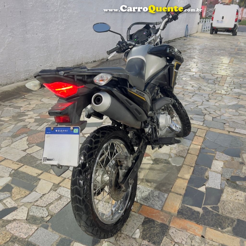 HONDA   HONDANXR160 BROS ESDD   PRETO 2022 160 FLEX - Loja
