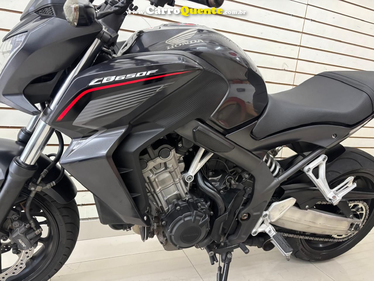 HONDA   CB 650F   PRETO 2015 649 GASOLINA - Loja