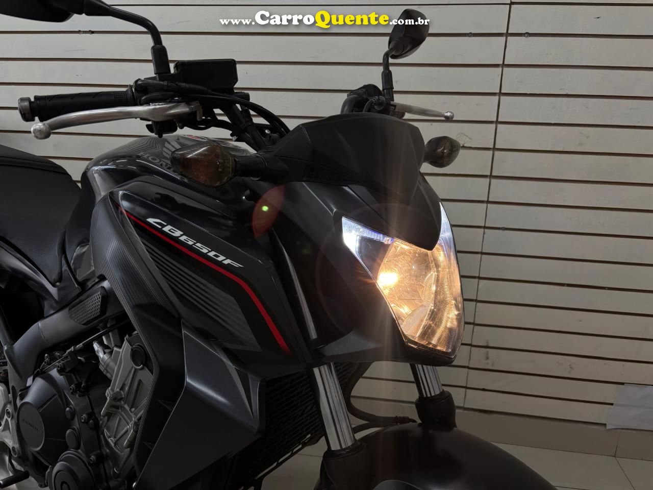 HONDA   CB 650F   PRETO 2015 649 GASOLINA - Loja