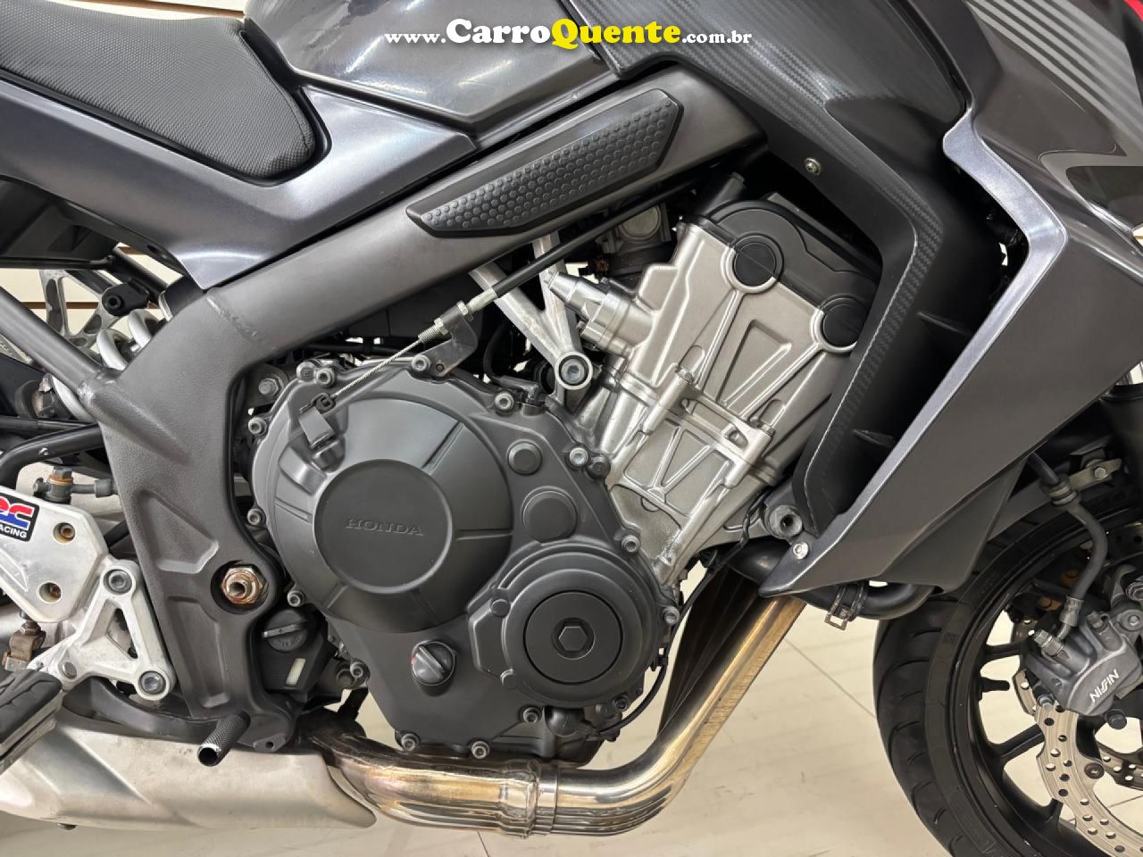 HONDA   CB 650F   PRETO 2015 649 GASOLINA - Loja
