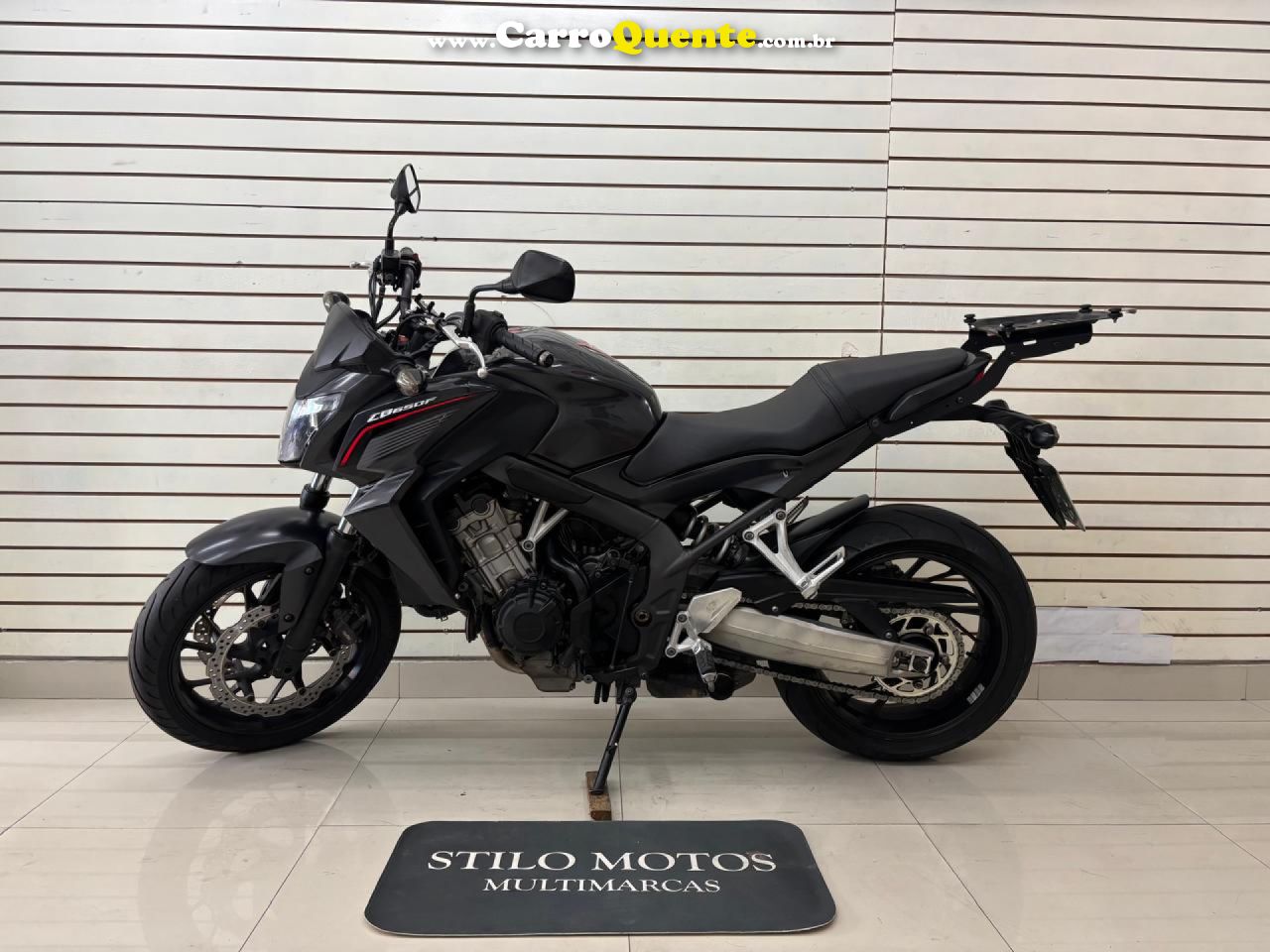 HONDA   CB 650F   PRETO 2015 649 GASOLINA - Loja