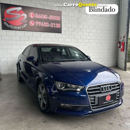 AUDI   A3 SED.1.81.8 AMBIT.16V TB FSI S-TRONIC   AZUL 2015 1.8 GASOLINA