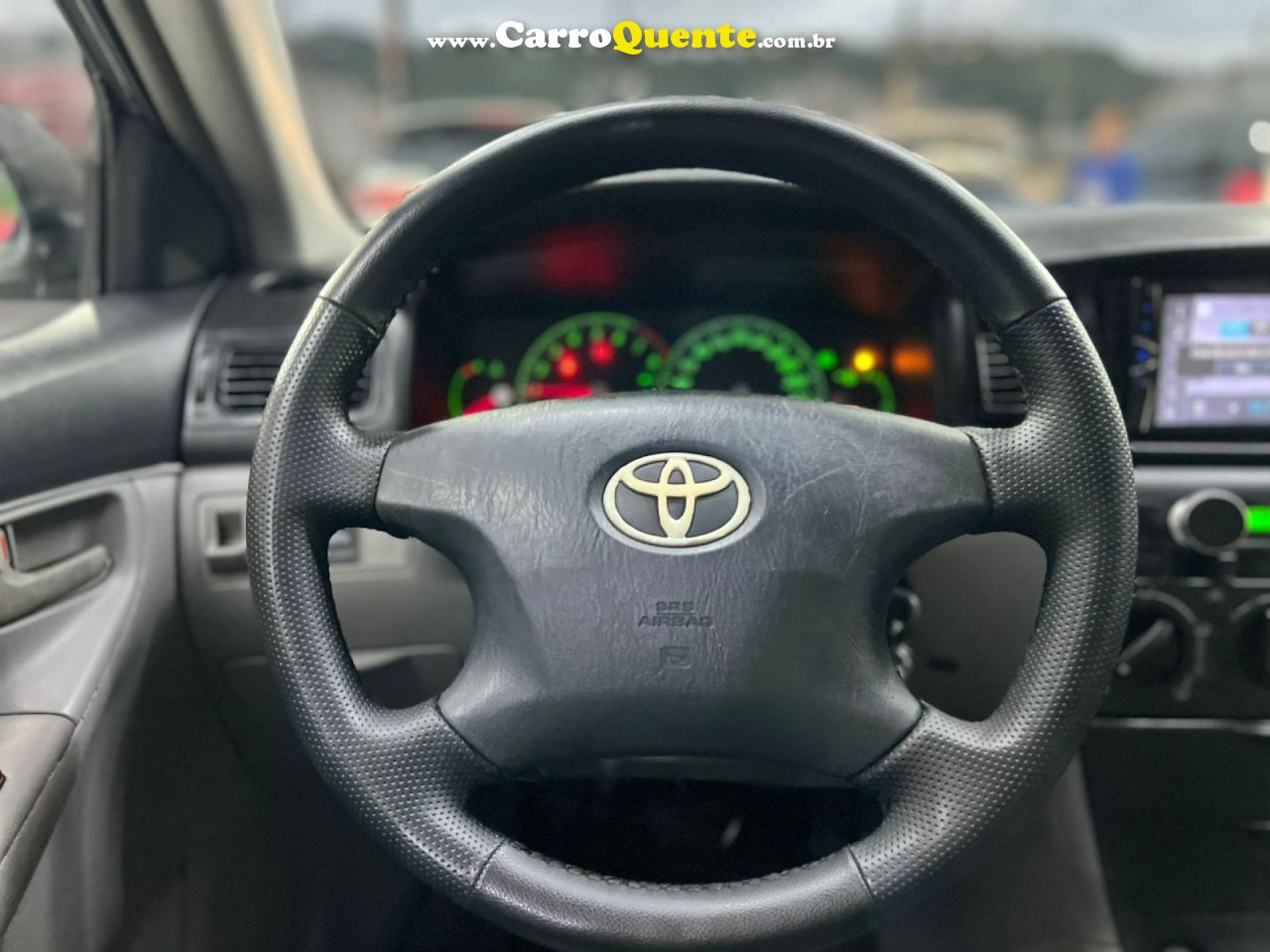 TOYOTA   COROLLA FIELDER SW S  1.8 16V 136CV AUT   PRETO 2007 1.8 GASOLINA - Loja