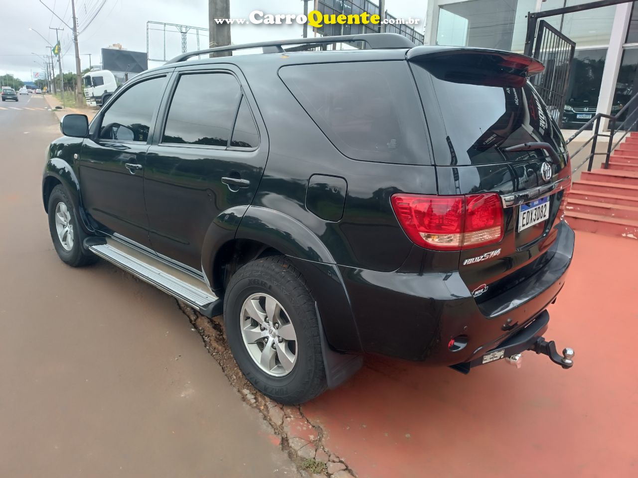 TOYOTA   HILUX SW4 SRV D4-D 4X4 3.0 TDI DIES. AUT   PRETO 2008 3.0 DIESEL - Loja