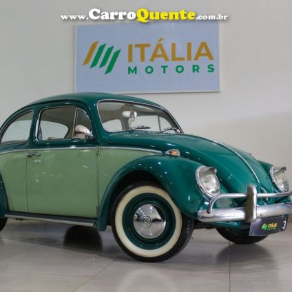 VOLKSWAGEN   FUSCA 1500   VERDE 1966 1500 GASOLINA