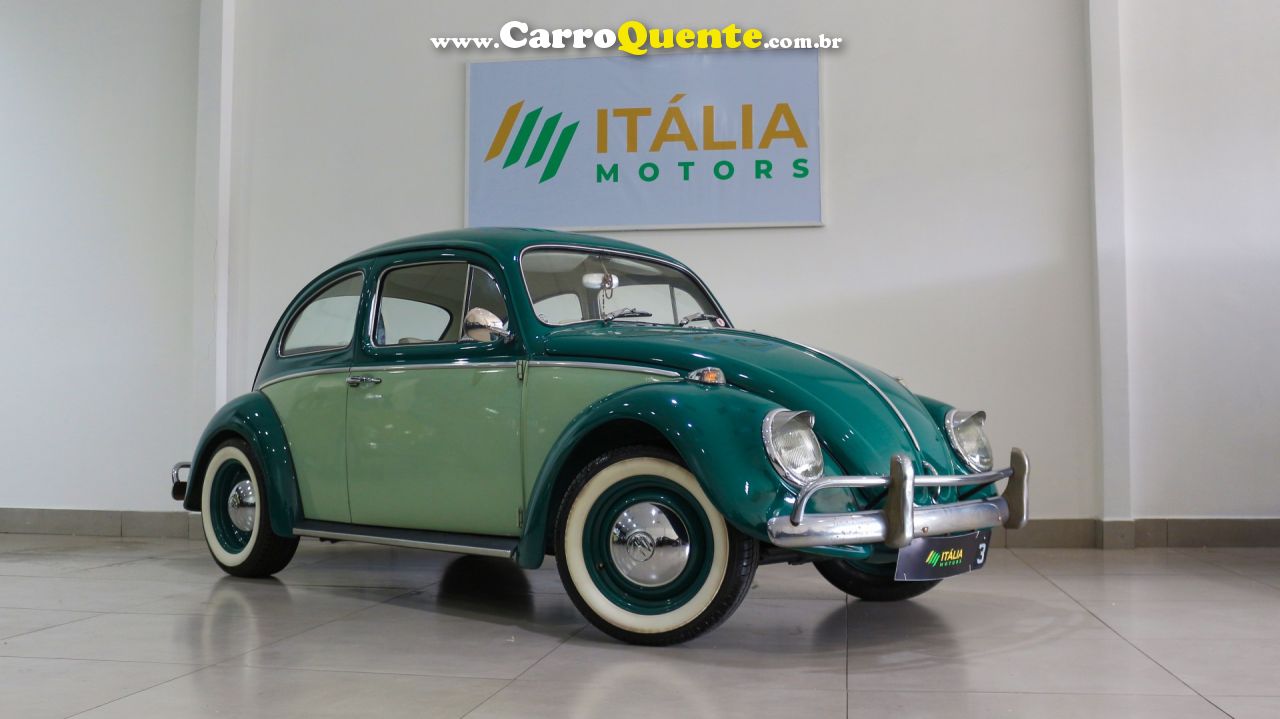 VOLKSWAGEN   FUSCA 1500   VERDE 1966 1500 GASOLINA - Loja