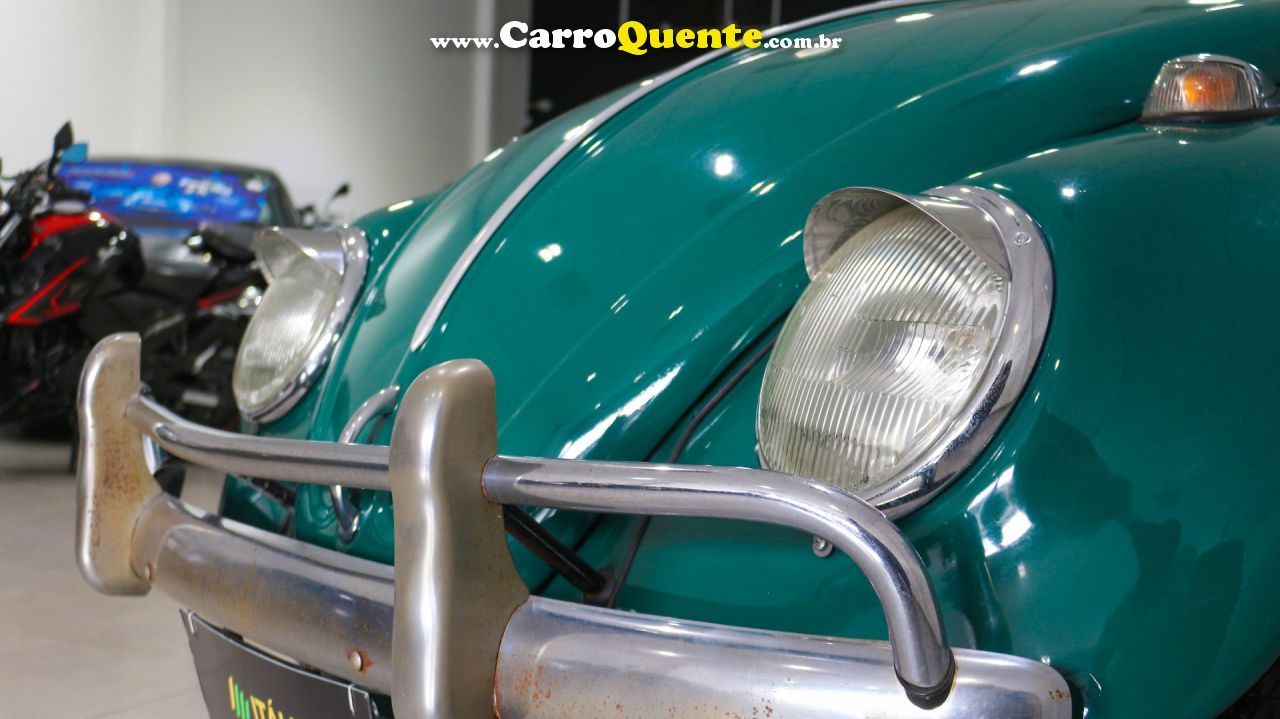VOLKSWAGEN   FUSCA 1500   VERDE 1966 1500 GASOLINA - Loja