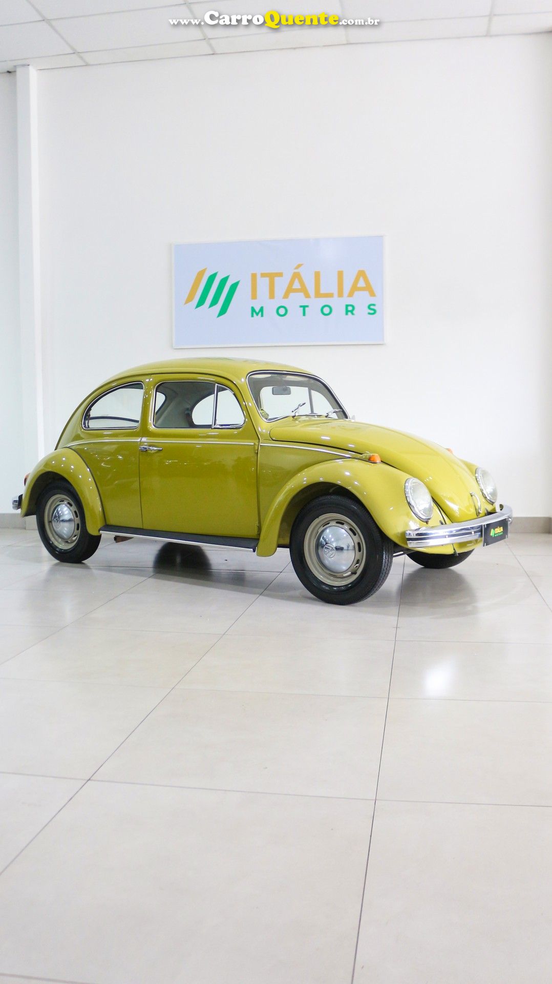 VOLKSWAGEN   FUSCA 1300 1972   VERDE 1972 1300 GASOLINA - Loja