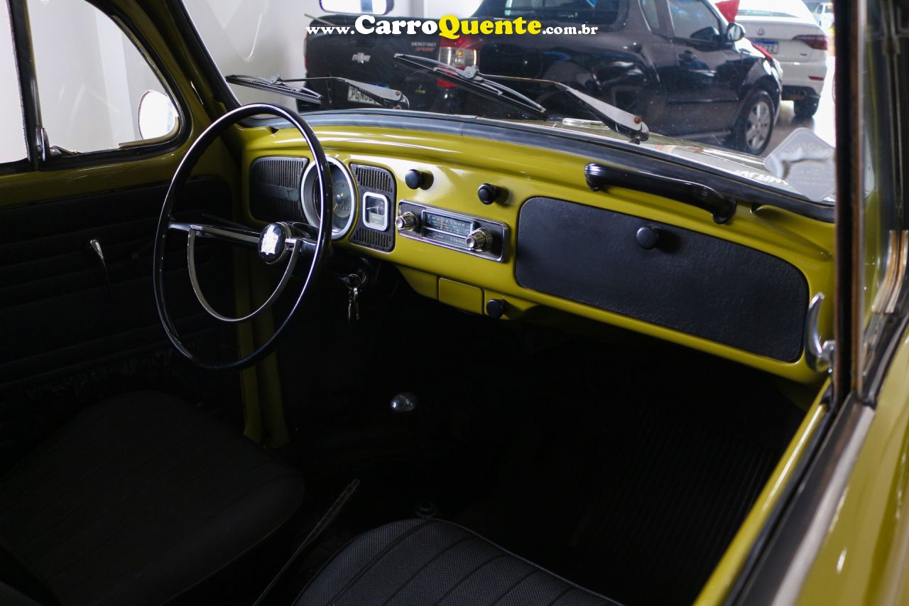 VOLKSWAGEN   FUSCA 1300 1972   VERDE 1972 1300 GASOLINA - Loja