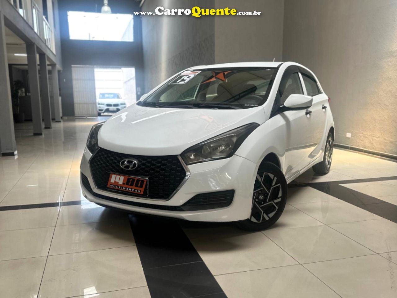 HYUNDAI   HB20 UNIQUE 1.0 FLEX 12V MEC.   BRANCO 2019 1.0 FLEX - Loja