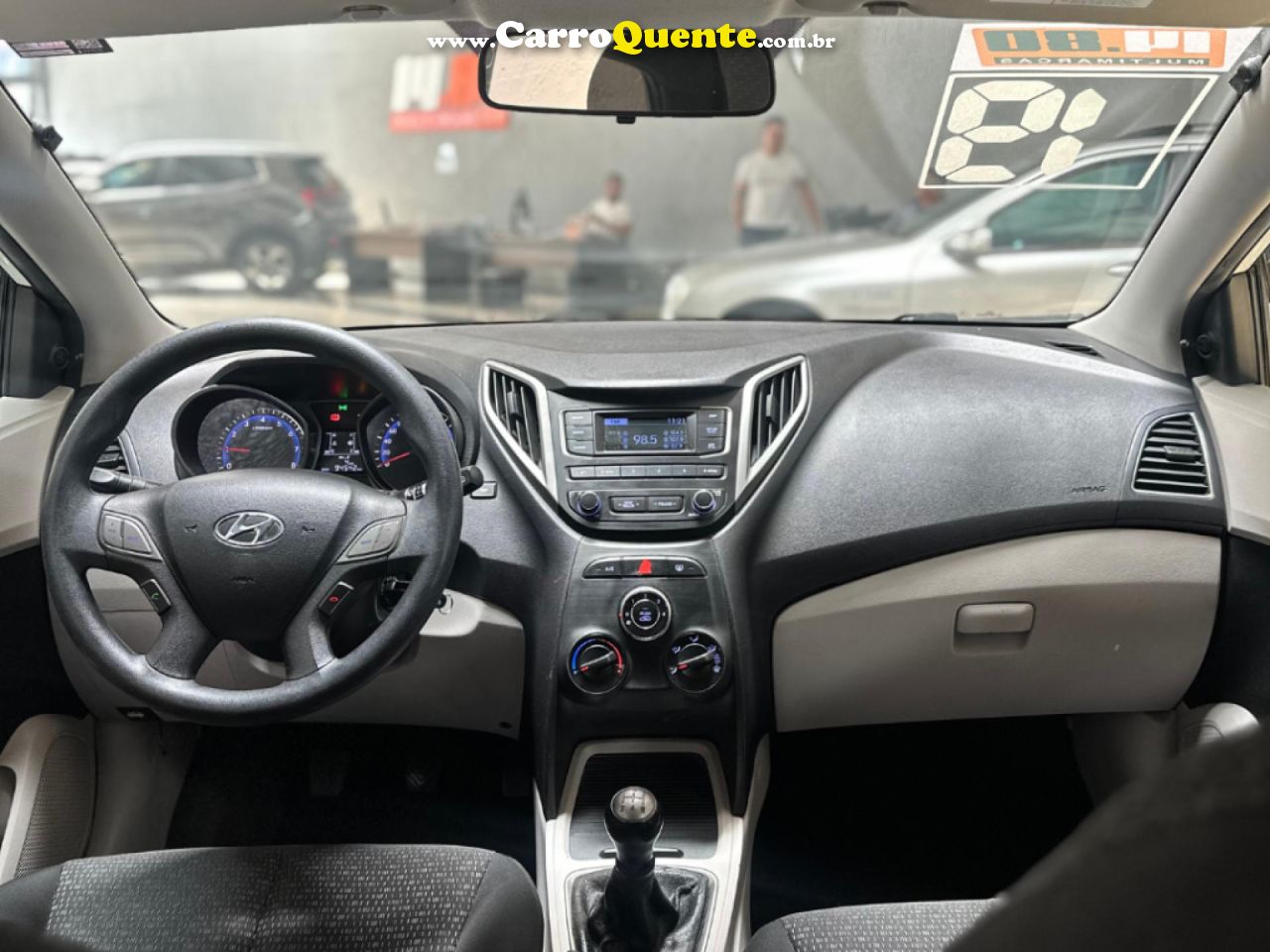 HYUNDAI   HB20 UNIQUE 1.0 FLEX 12V MEC.   BRANCO 2019 1.0 FLEX - Loja