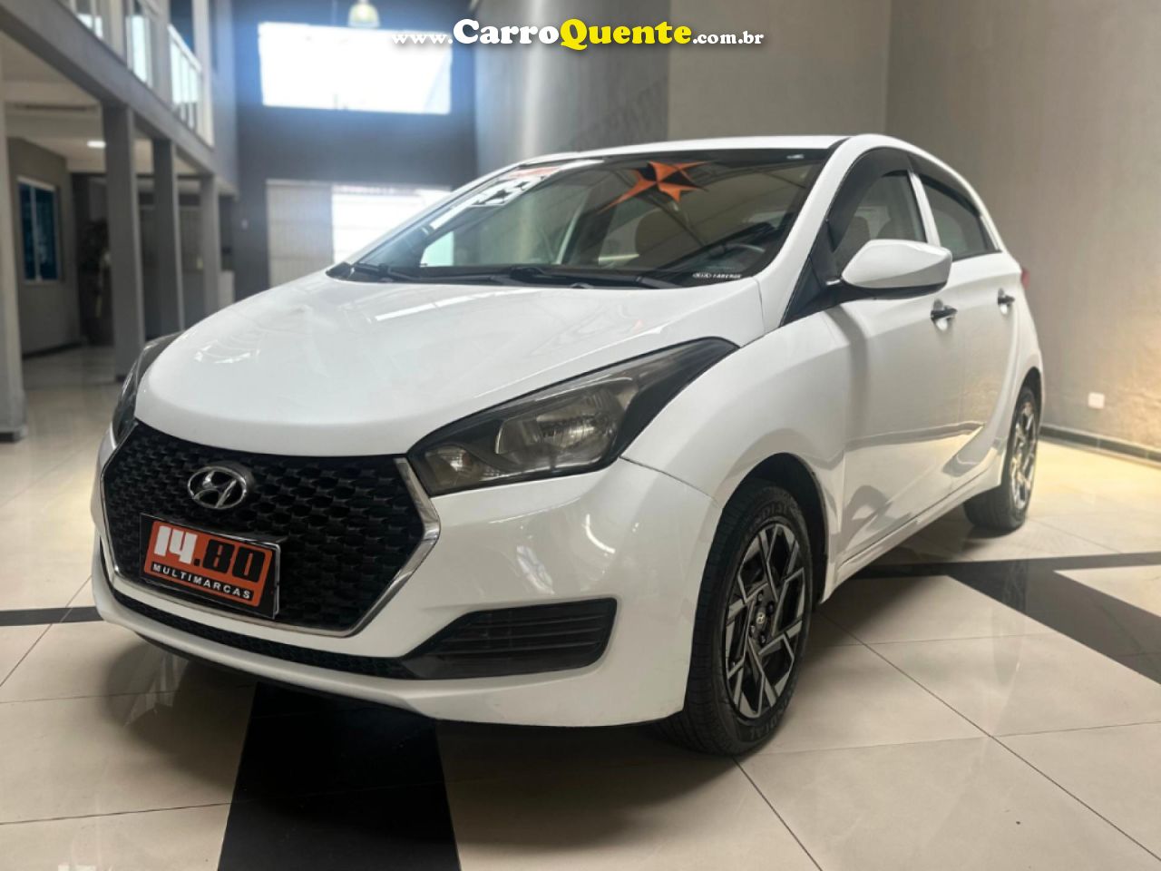 HYUNDAI   HB20 UNIQUE 1.0 FLEX 12V MEC.   BRANCO 2019 1.0 FLEX - Loja