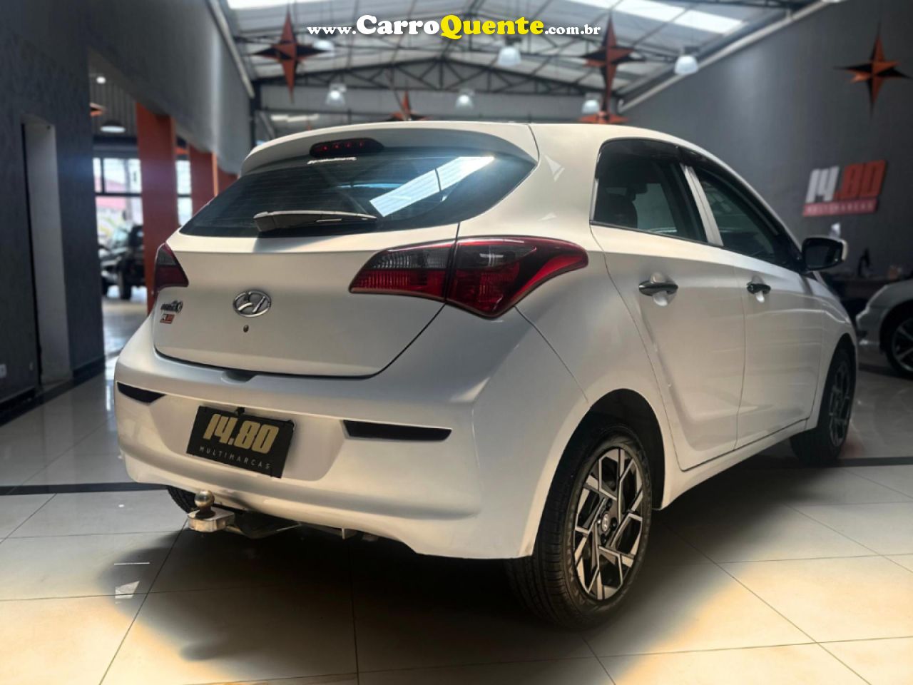 HYUNDAI   HB20 UNIQUE 1.0 FLEX 12V MEC.   BRANCO 2019 1.0 FLEX - Loja