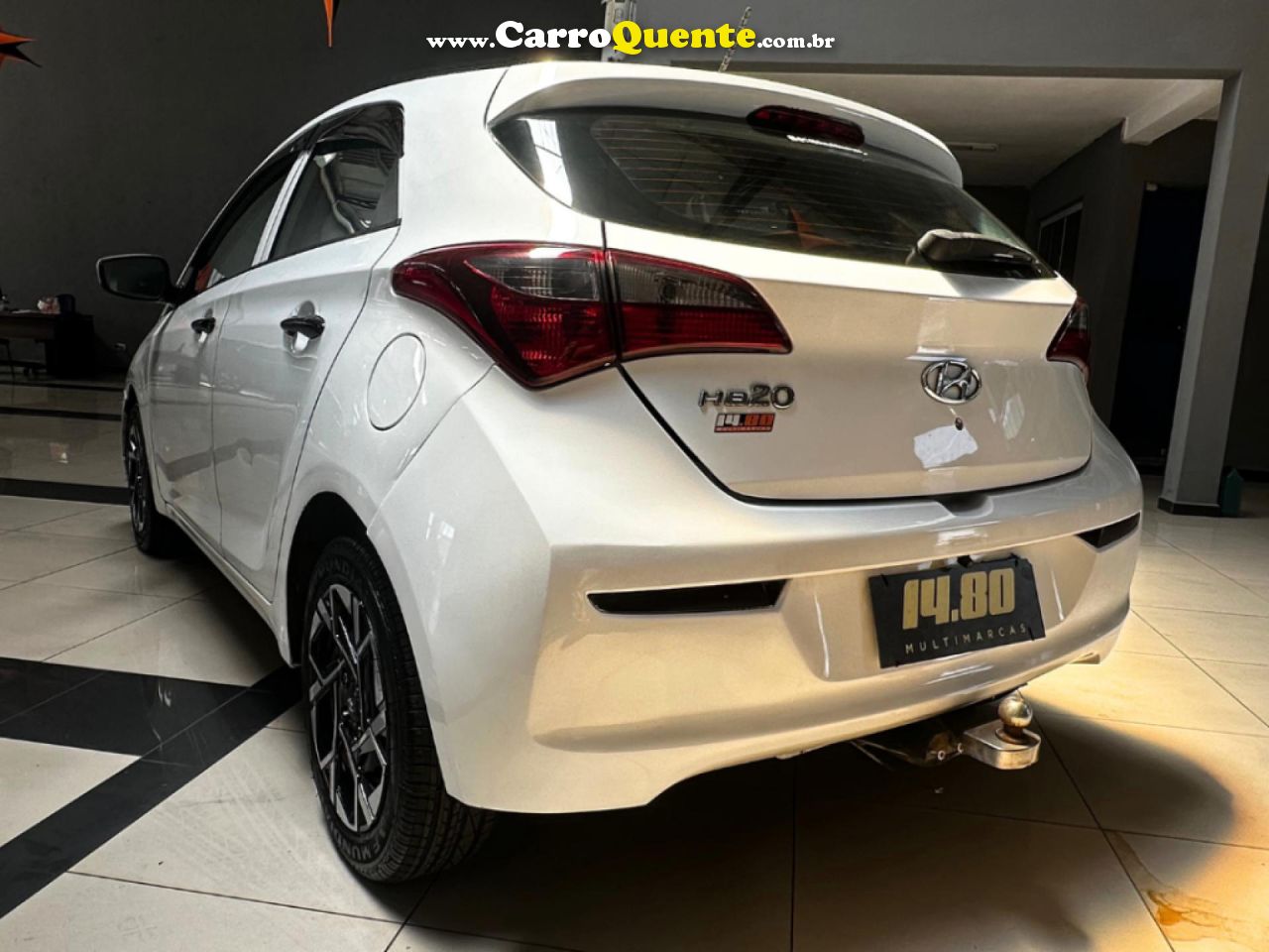 HYUNDAI   HB20 UNIQUE 1.0 FLEX 12V MEC.   BRANCO 2019 1.0 FLEX - Loja