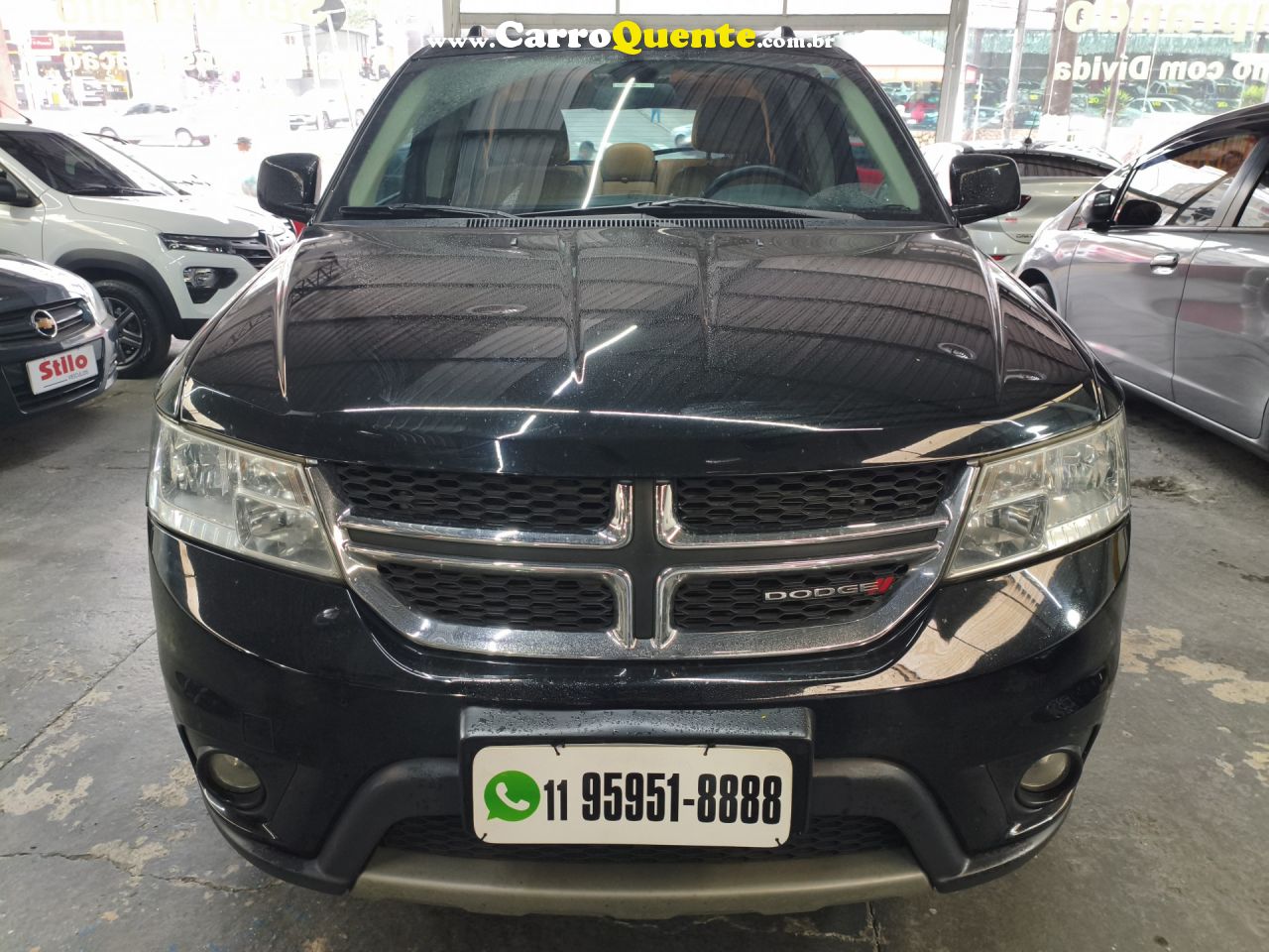 DODGE   JOURNEY RT  3.6 V6 AUT.   PRETO 2018 3.6 GASOLINA - Loja