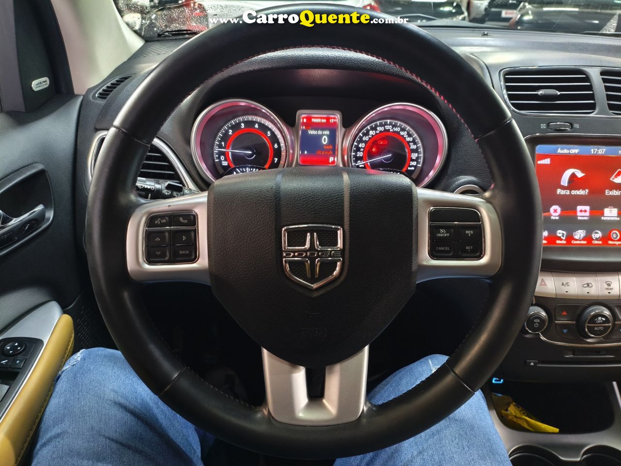 DODGE   JOURNEY RT  3.6 V6 AUT.   PRETO 2018 3.6 GASOLINA - Loja