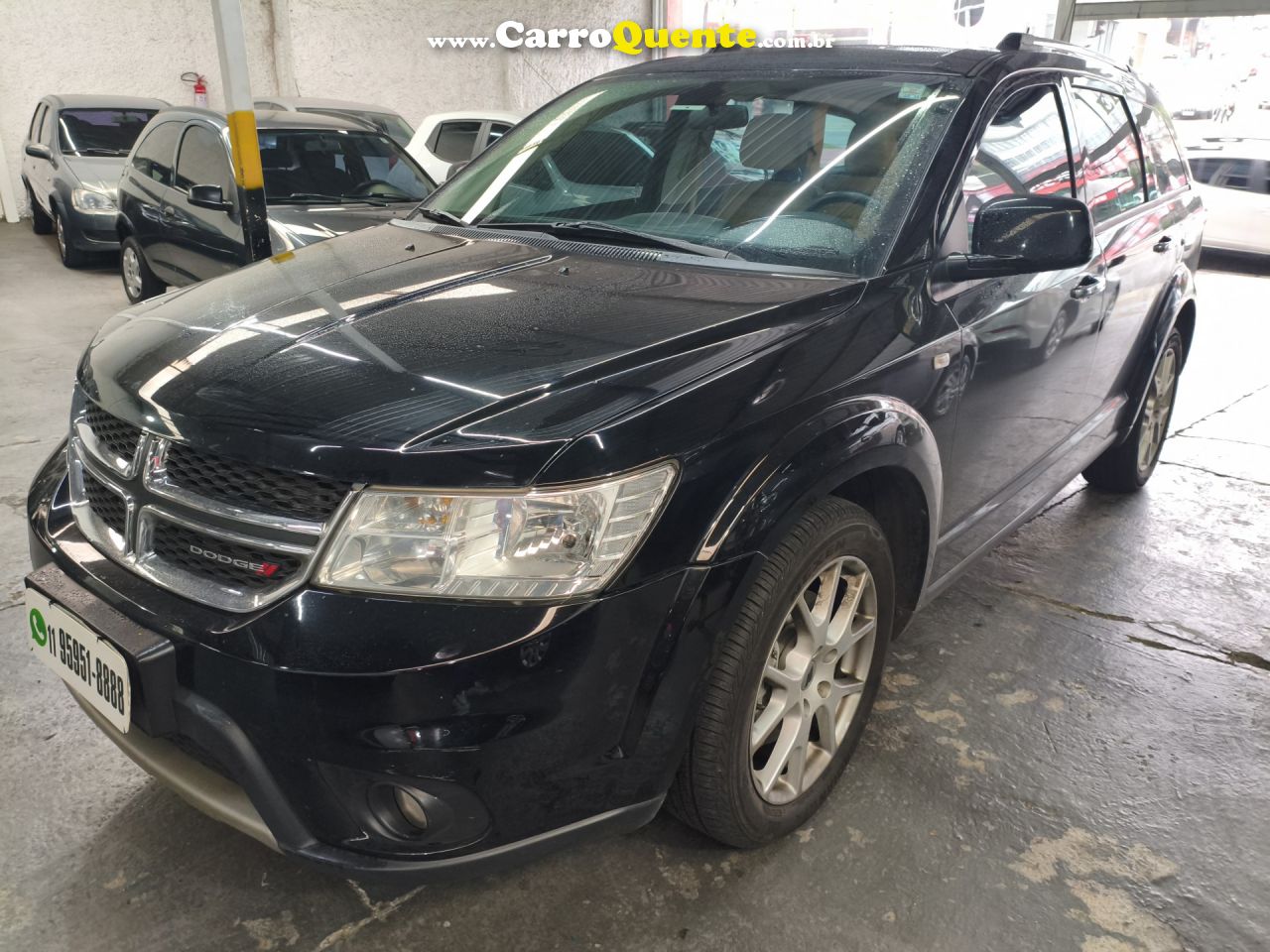 DODGE   JOURNEY RT  3.6 V6 AUT.   PRETO 2018 3.6 GASOLINA - Loja