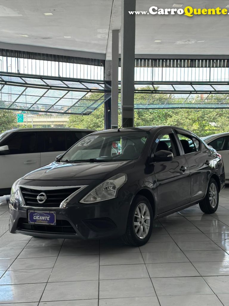 NISSAN   VERSA SV 1.6 16V FLEXSTART 4P AUT.   CINZA 2020 1.6 FLEX - Loja