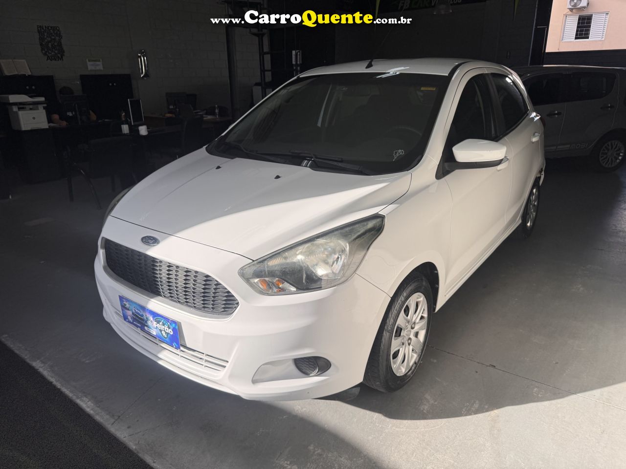 FORD   KA 1.0 SESE PLUS TIVCT FLEX 5P   BRANCO 2018 1.0 FLEX - Loja