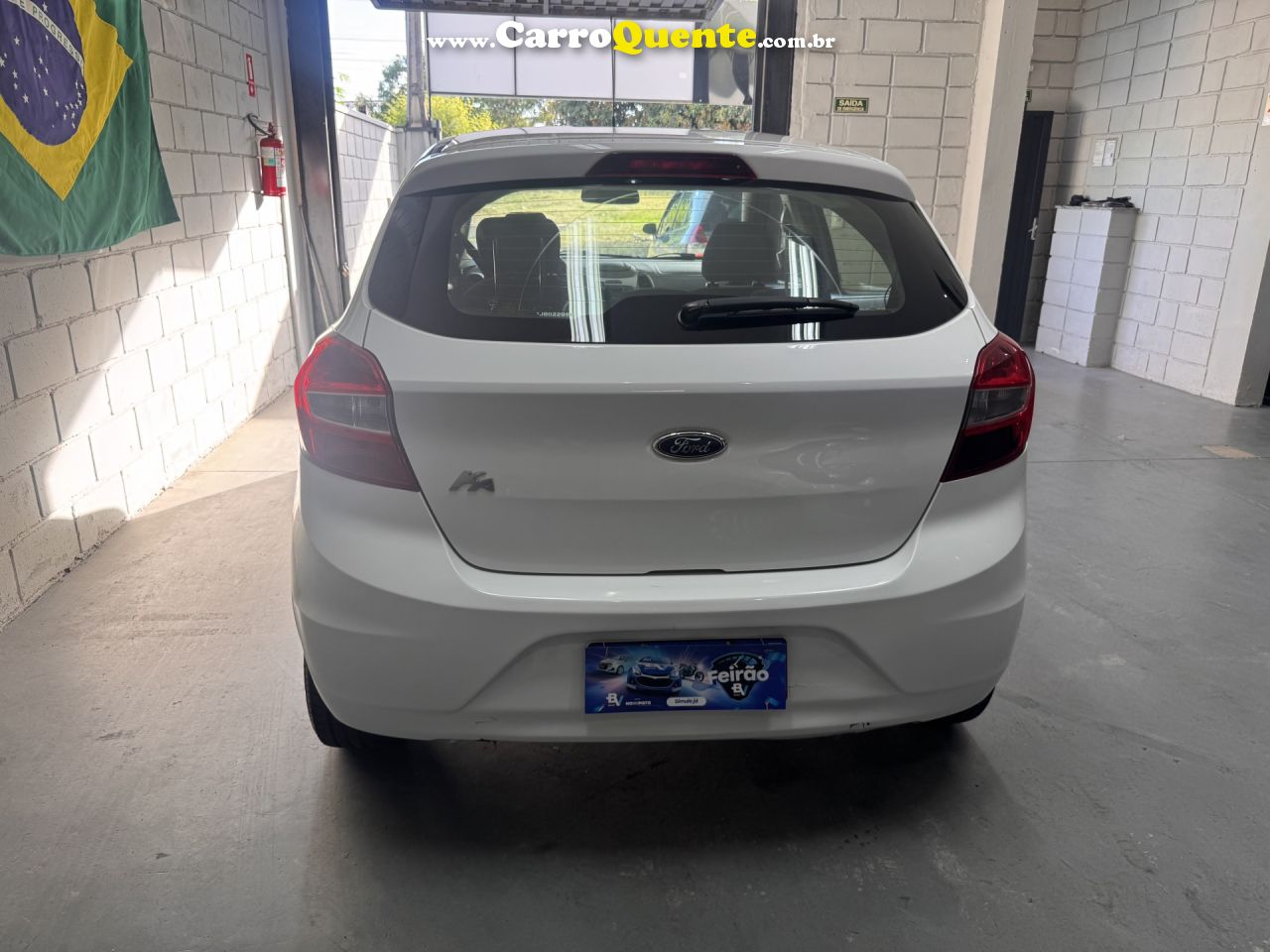 FORD   KA 1.0 SESE PLUS TIVCT FLEX 5P   BRANCO 2018 1.0 FLEX - Loja