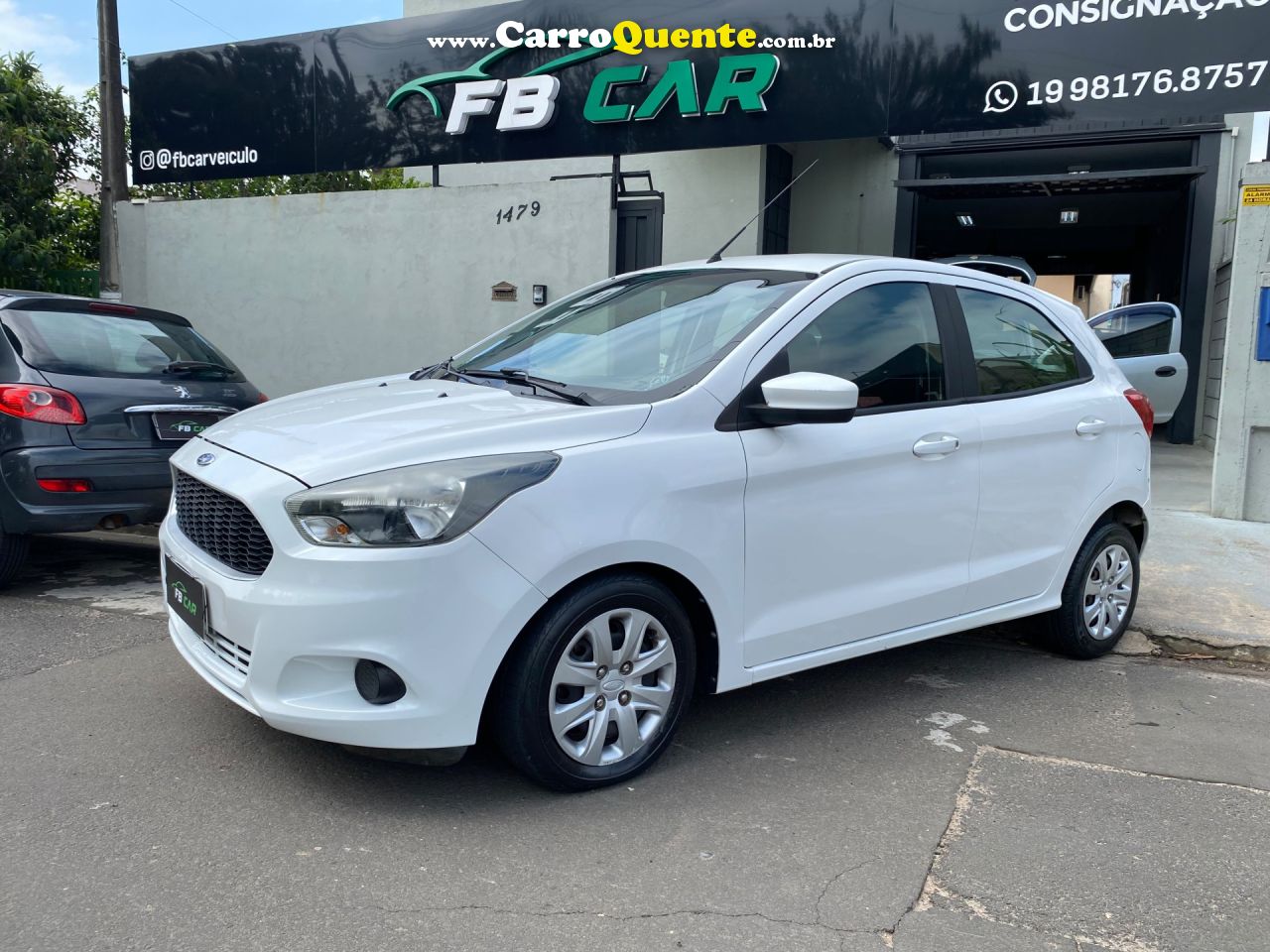 FORD   KA 1.0 SESE PLUS TIVCT FLEX 5P   BRANCO 2018 1.0 FLEX - Loja