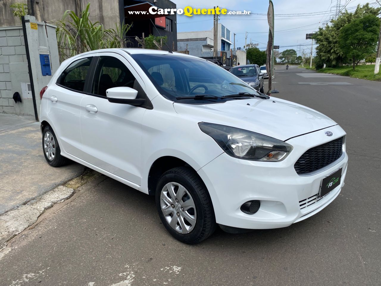 FORD   KA 1.0 SESE PLUS TIVCT FLEX 5P   BRANCO 2018 1.0 FLEX - Loja