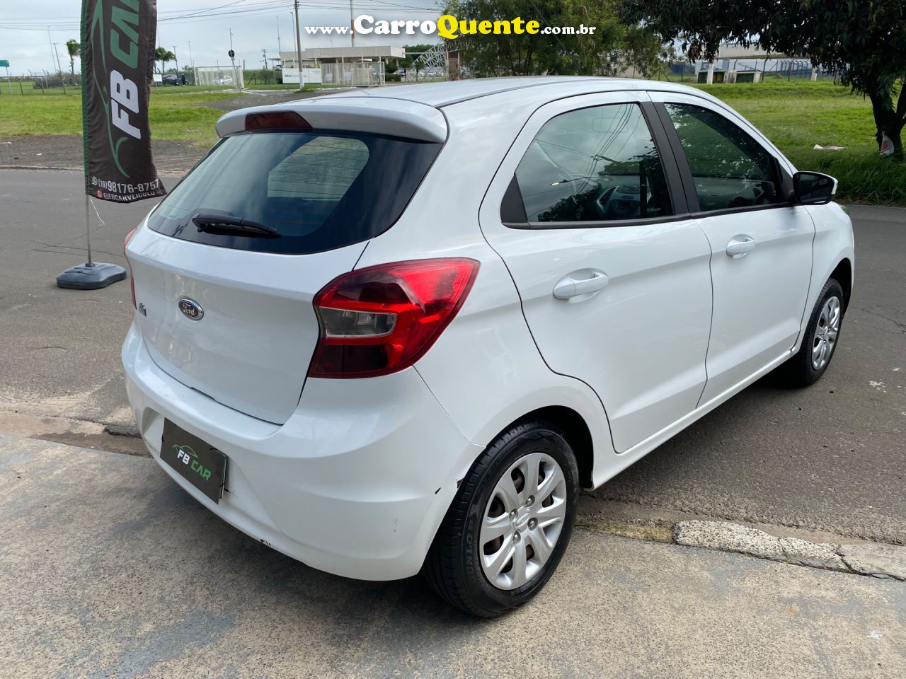 FORD   KA 1.0 SESE PLUS TIVCT FLEX 5P   BRANCO 2018 1.0 FLEX - Loja