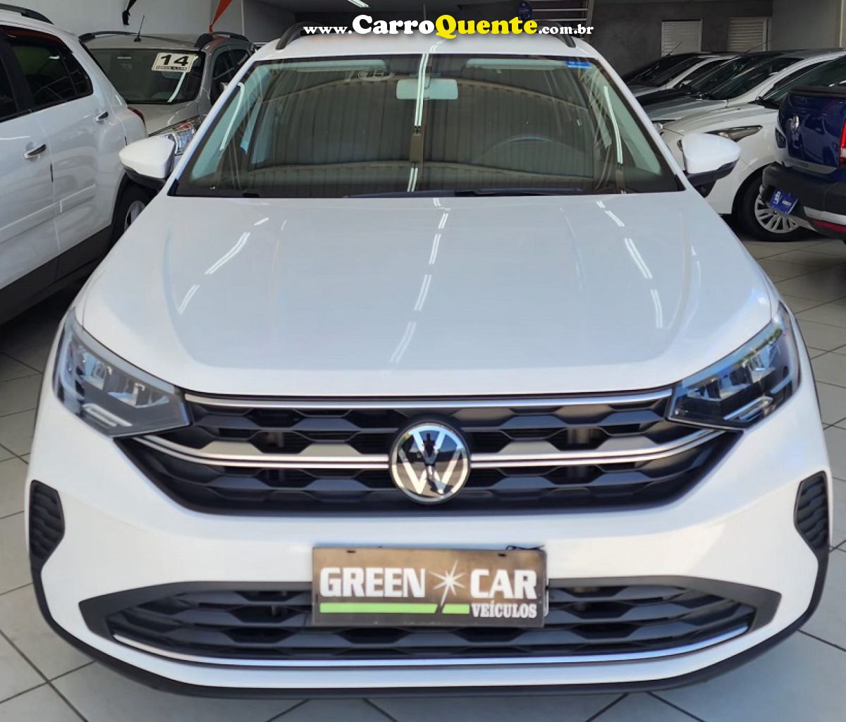 VOLKSWAGEN   NIVUS COMFORTLINE 1.0 200 TSI FLEX AUT.   BRANCO 2024 1.0 FLEX - Loja