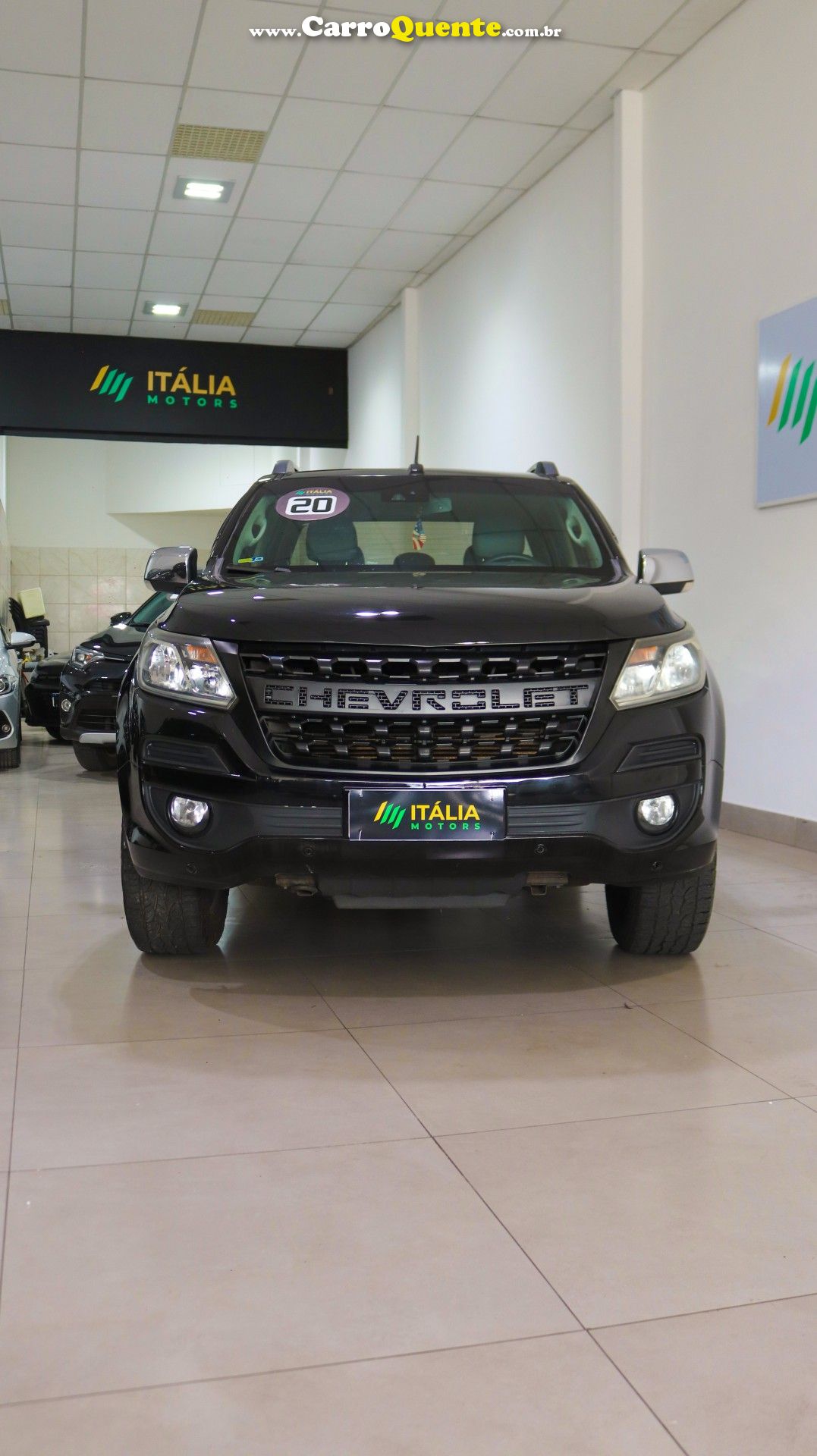 CHEVROLET   S10 PICK-UP LTZ 2.8 TDI 4X4 CD DIES.AUT   PRETO 2020 2.8 DIESEL - Loja
