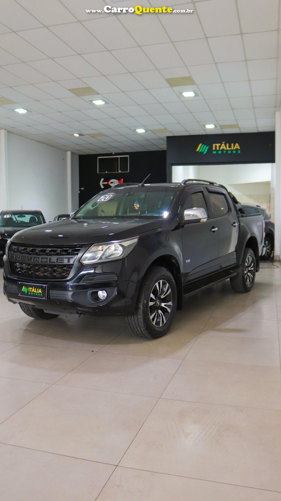 CHEVROLET   S10 PICK-UP LTZ 2.8 TDI 4X4 CD DIES.AUT   PRETO 2020 2.8 DIESEL - Loja