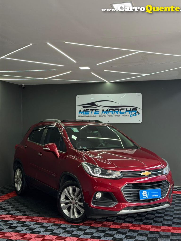 CHEVROLET   TRACKER PREMIER 1.4 TURBO 16V FLEX AUT   VERMELHO 2018 1.4 FLEX - Loja