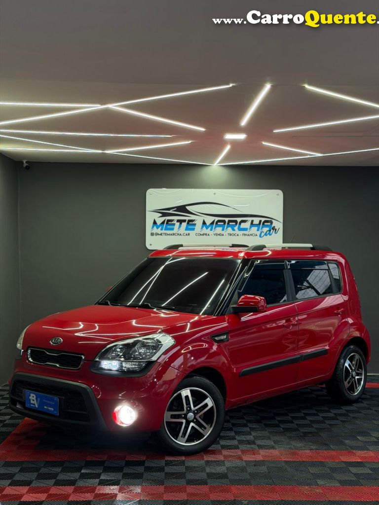 KIA   SOUL 1.6 1.6 16V FLEX AUT.   VERMELHO 2012 1.6 GASOLINA - Loja