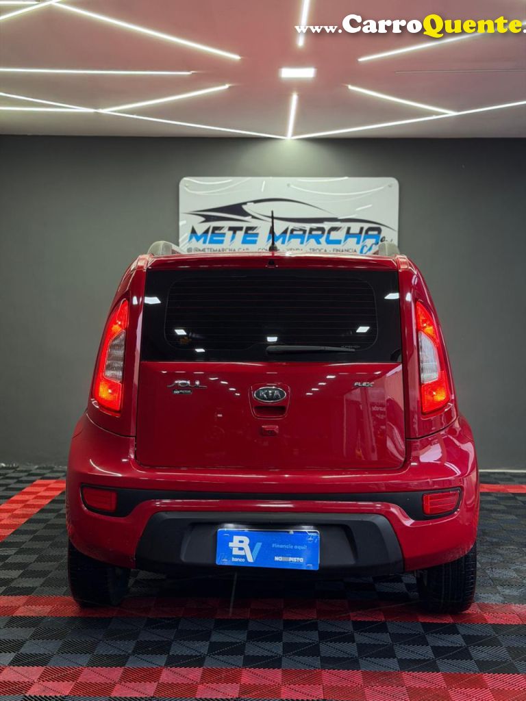 KIA   SOUL 1.6 1.6 16V FLEX AUT.   VERMELHO 2012 1.6 GASOLINA - Loja