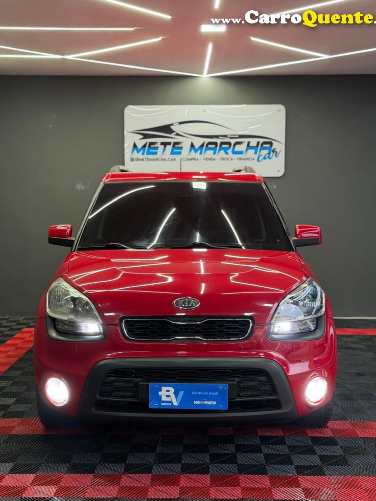 KIA   SOUL 1.6 1.6 16V FLEX AUT.   VERMELHO 2012 1.6 GASOLINA - Loja