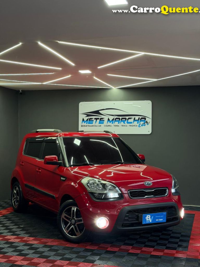 KIA   SOUL 1.6 1.6 16V FLEX AUT.   VERMELHO 2012 1.6 GASOLINA - Loja