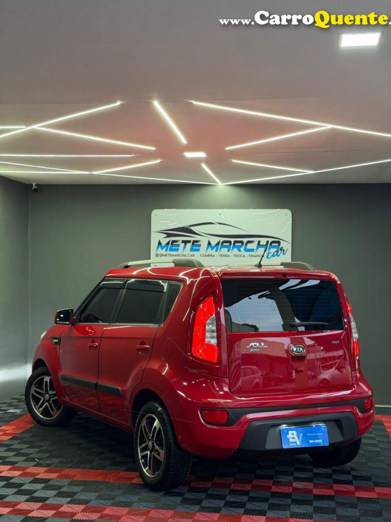 KIA   SOUL 1.6 1.6 16V FLEX AUT.   VERMELHO 2012 1.6 GASOLINA - Loja