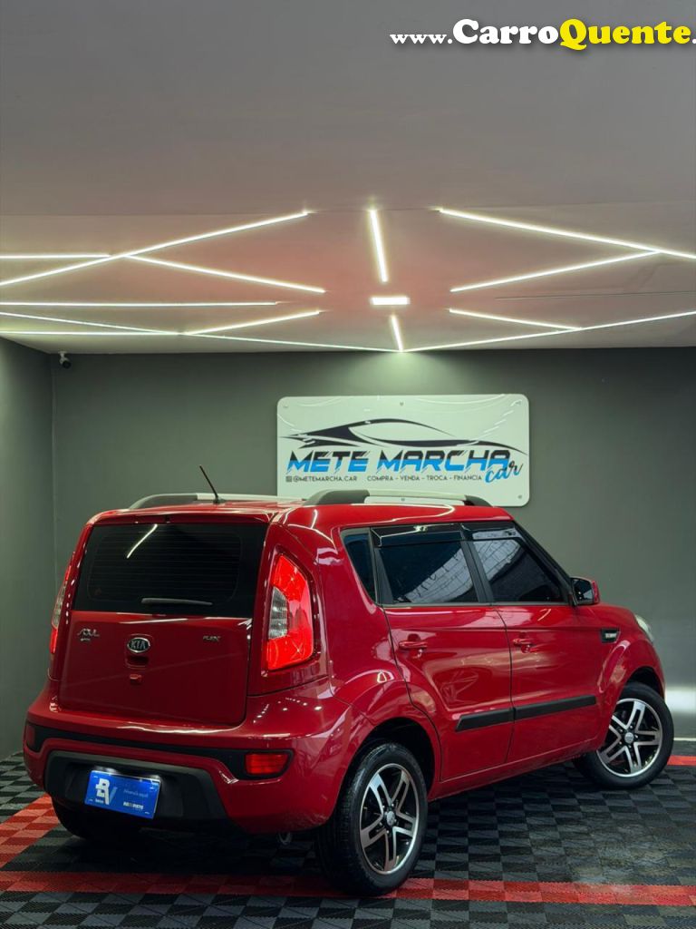 KIA   SOUL 1.6 1.6 16V FLEX AUT.   VERMELHO 2012 1.6 GASOLINA - Loja