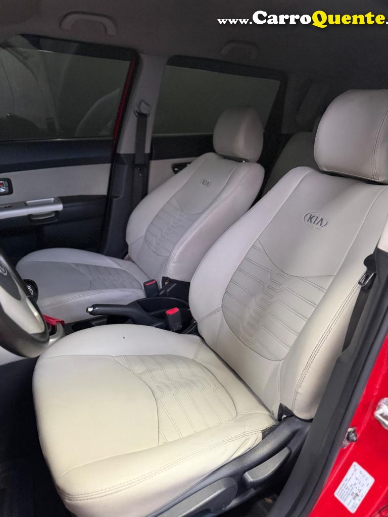 KIA   SOUL 1.6 1.6 16V FLEX AUT.   VERMELHO 2012 1.6 GASOLINA - Loja