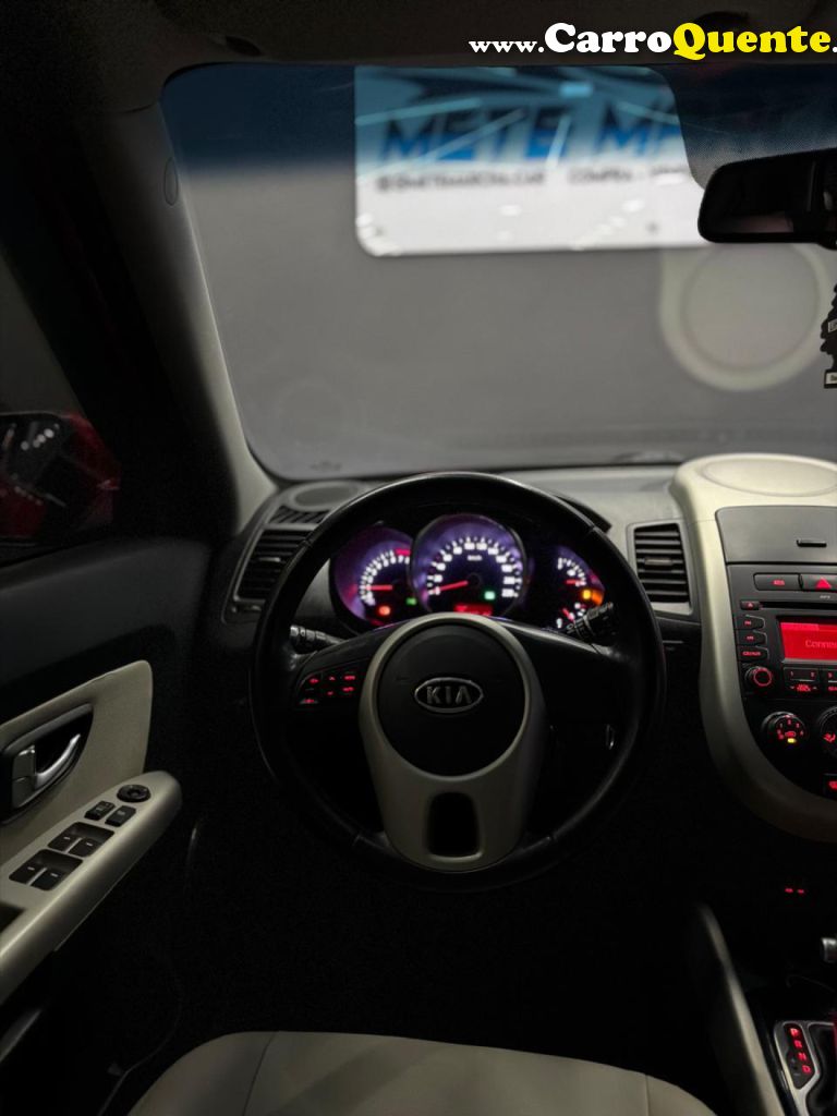 KIA   SOUL 1.6 1.6 16V FLEX AUT.   VERMELHO 2012 1.6 GASOLINA - Loja