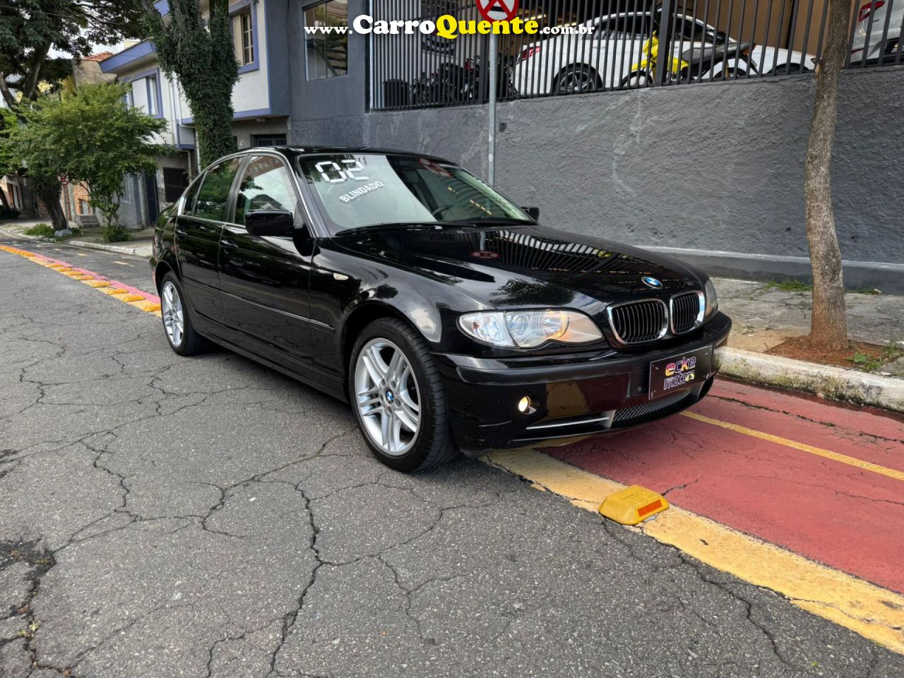 BMW   330I MOTORSPORT 3.0 24V 4P   PRETO 2002 3.0 GASOLINA - Loja