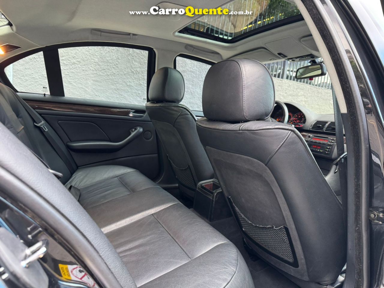 BMW   330I MOTORSPORT 3.0 24V 4P   PRETO 2002 3.0 GASOLINA - Loja