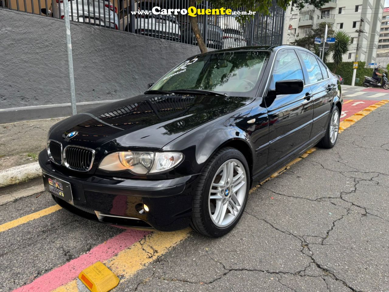 BMW   330I MOTORSPORT 3.0 24V 4P   PRETO 2002 3.0 GASOLINA - Loja