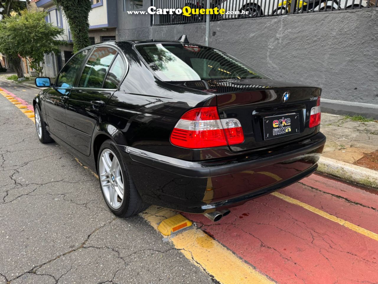 BMW   330I MOTORSPORT 3.0 24V 4P   PRETO 2002 3.0 GASOLINA - Loja