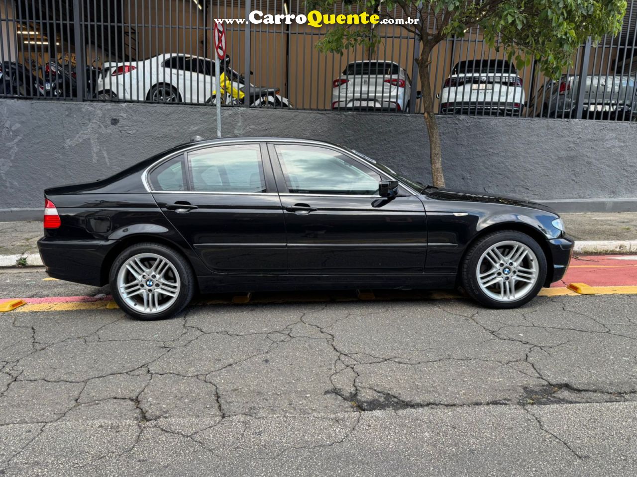 BMW   330I MOTORSPORT 3.0 24V 4P   PRETO 2002 3.0 GASOLINA - Loja