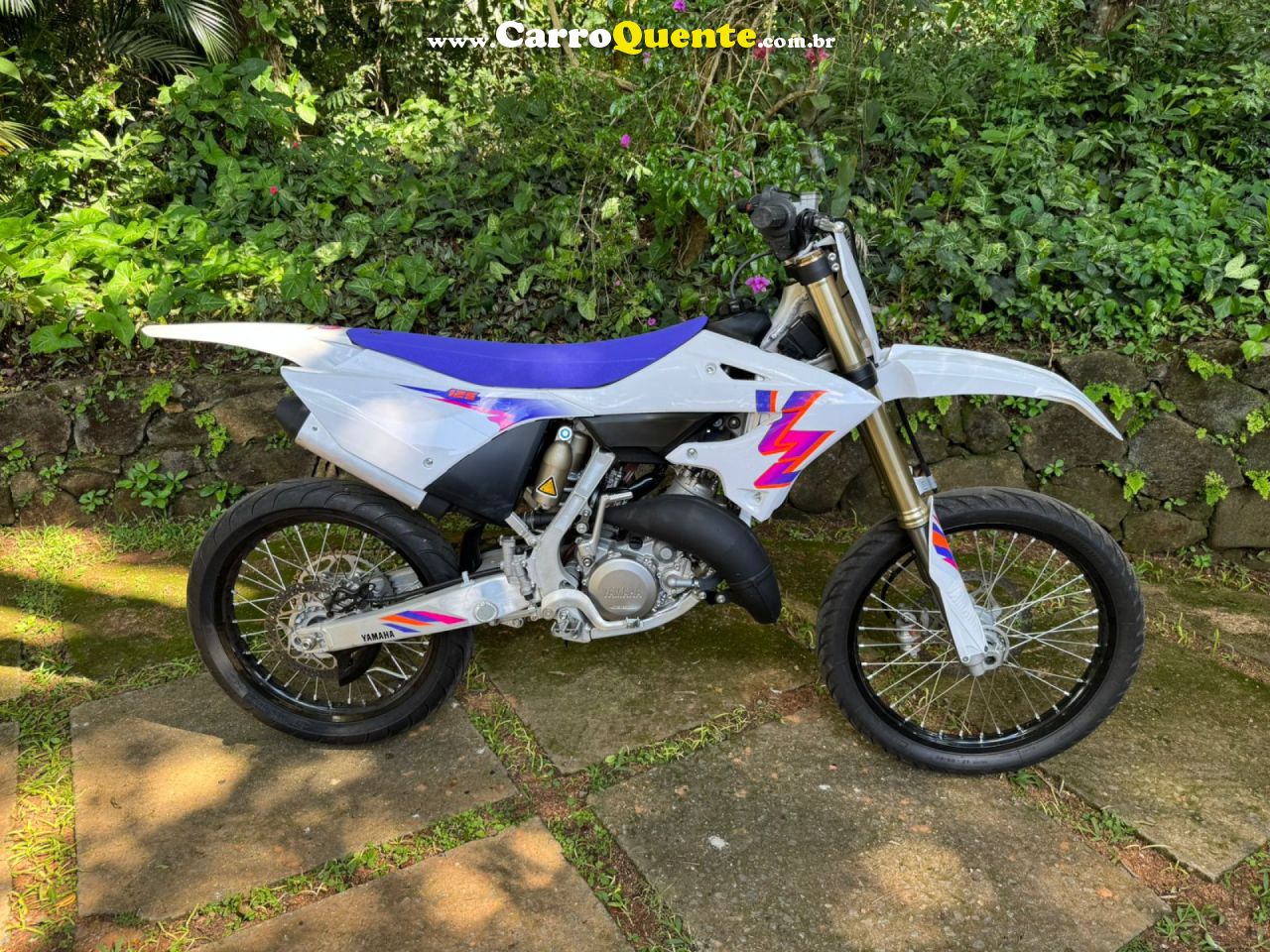 YAMAHA    YZ 125 50TH ANNIVERSARY EDITION   BRANCO 2024 125 cc GASOLINA - Loja