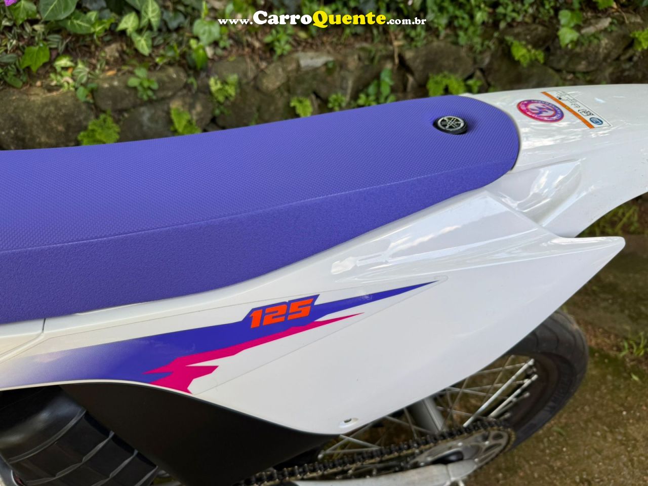 YAMAHA    YZ 125 50TH ANNIVERSARY EDITION   BRANCO 2024 125 cc GASOLINA - Loja
